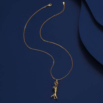 Simple and versatile kitten nano projection pendant with 100 languages I love you in high-definition color photos